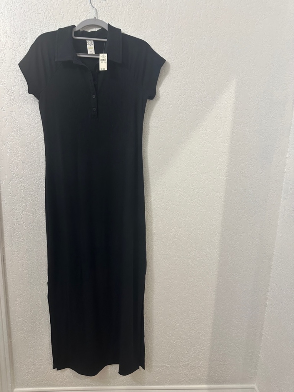 Offline by Aerie - Black Polo Maxi Dress - Casual Everyday Maxi